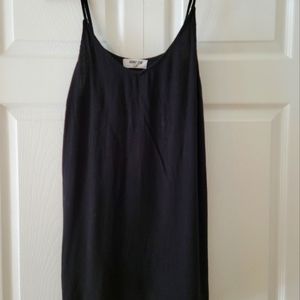 Mini black dress size Large